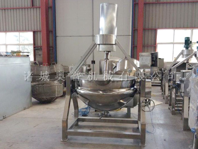 半自动行星炒锅1