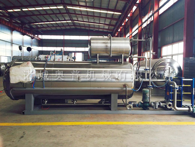 全自动喷淋杀菌锅